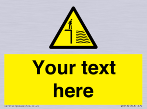 Custom Deep Water Sign